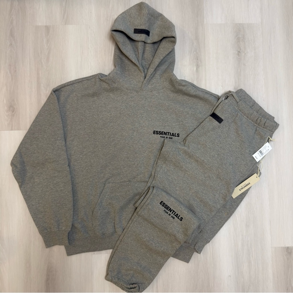 Essentials Dark Oatmeal Gray Set